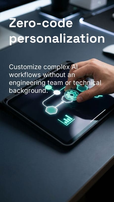 Zero-code personalization